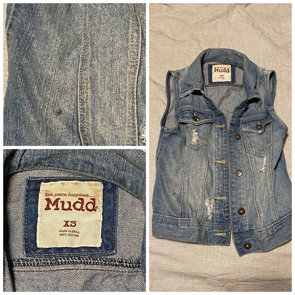 Denim vest